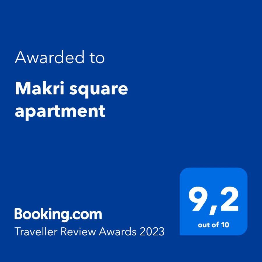 Makri Square Apartment Exterior foto